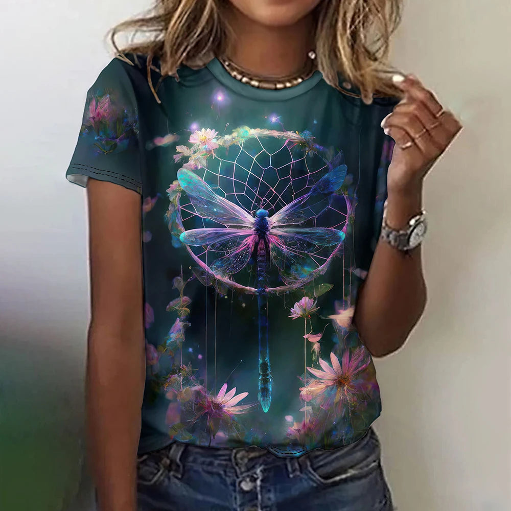 T-shirt Summer hippie 3D