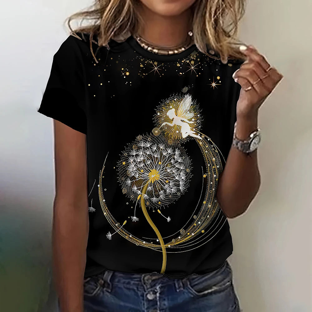 T-shirt Summer hippie 3D
