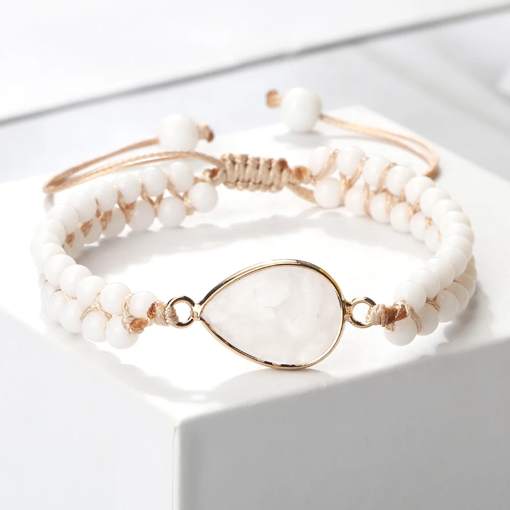 Bracelet hippie Howlite