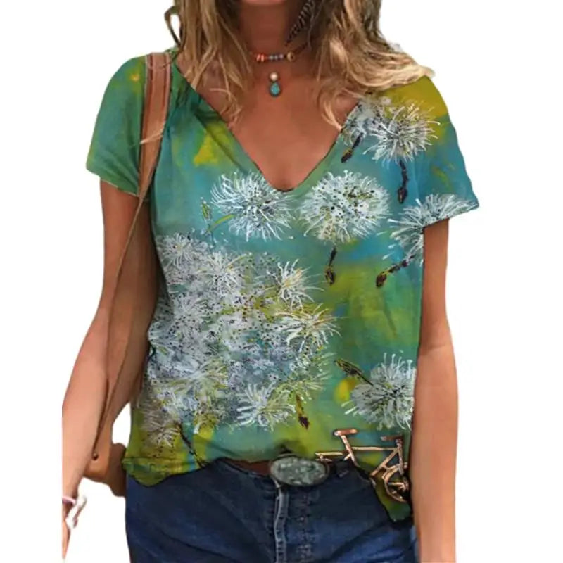 T-Shirt Femme Bohème Chic