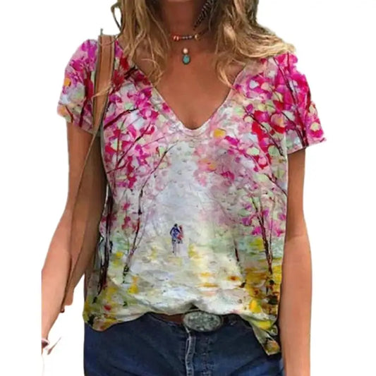 T-Shirt Femme Bohème Chic