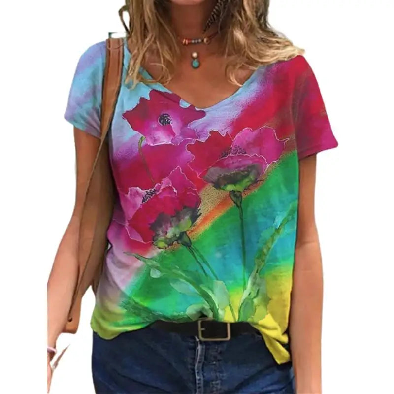 T-Shirt Femme Bohème Chic
