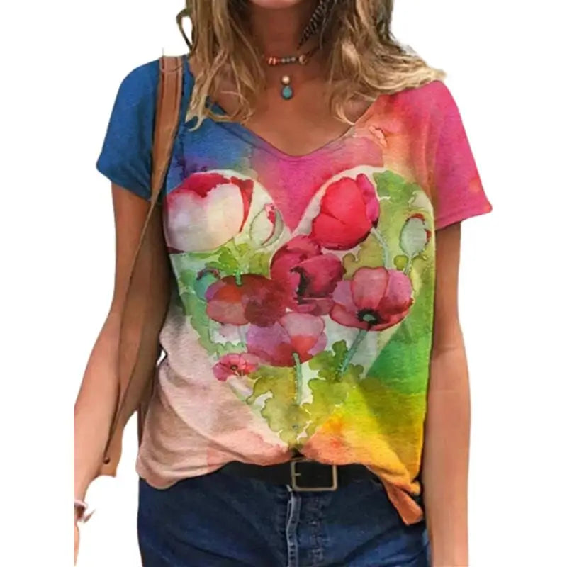 T-Shirt Femme Bohème Chic