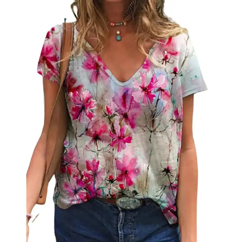 T-Shirt Femme Bohème Chic