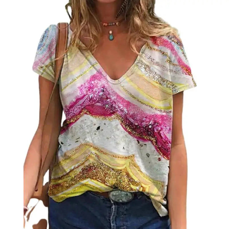 T-Shirt Femme Bohème Chic