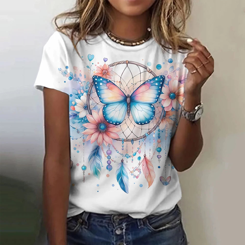 T-shirt Summer hippie 3D