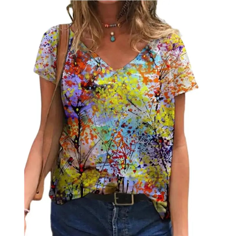 T-Shirt Femme Bohème Chic