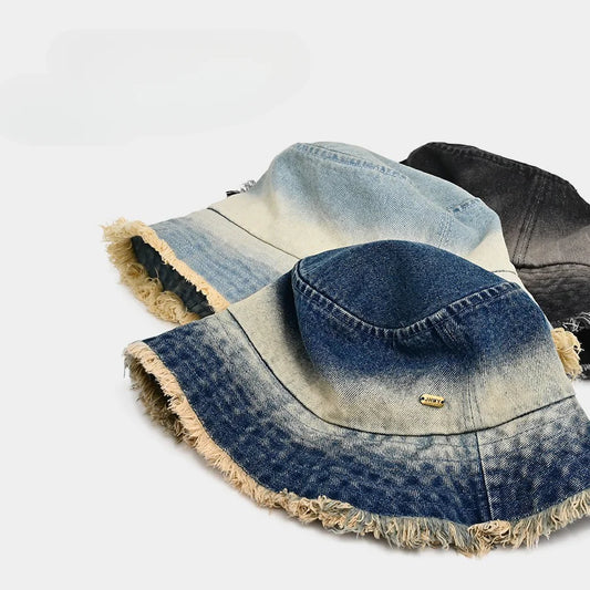 Bob en Jean Délavé – Style Rétro Unisexe