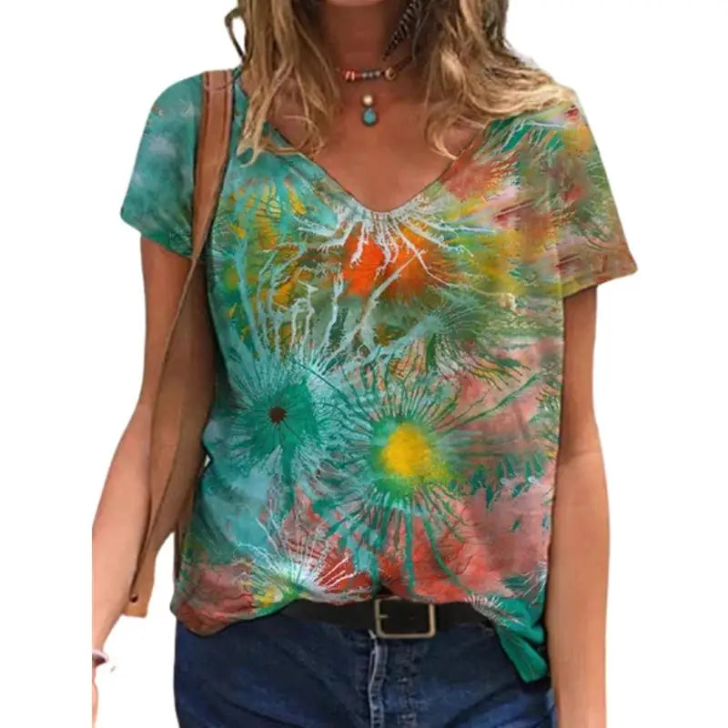 T-Shirt Femme Bohème Chic