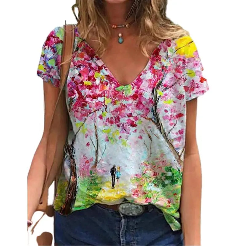 T-Shirt Femme Bohème Chic