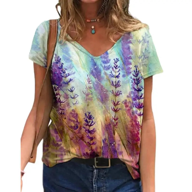 T-Shirt Femme Bohème Chic