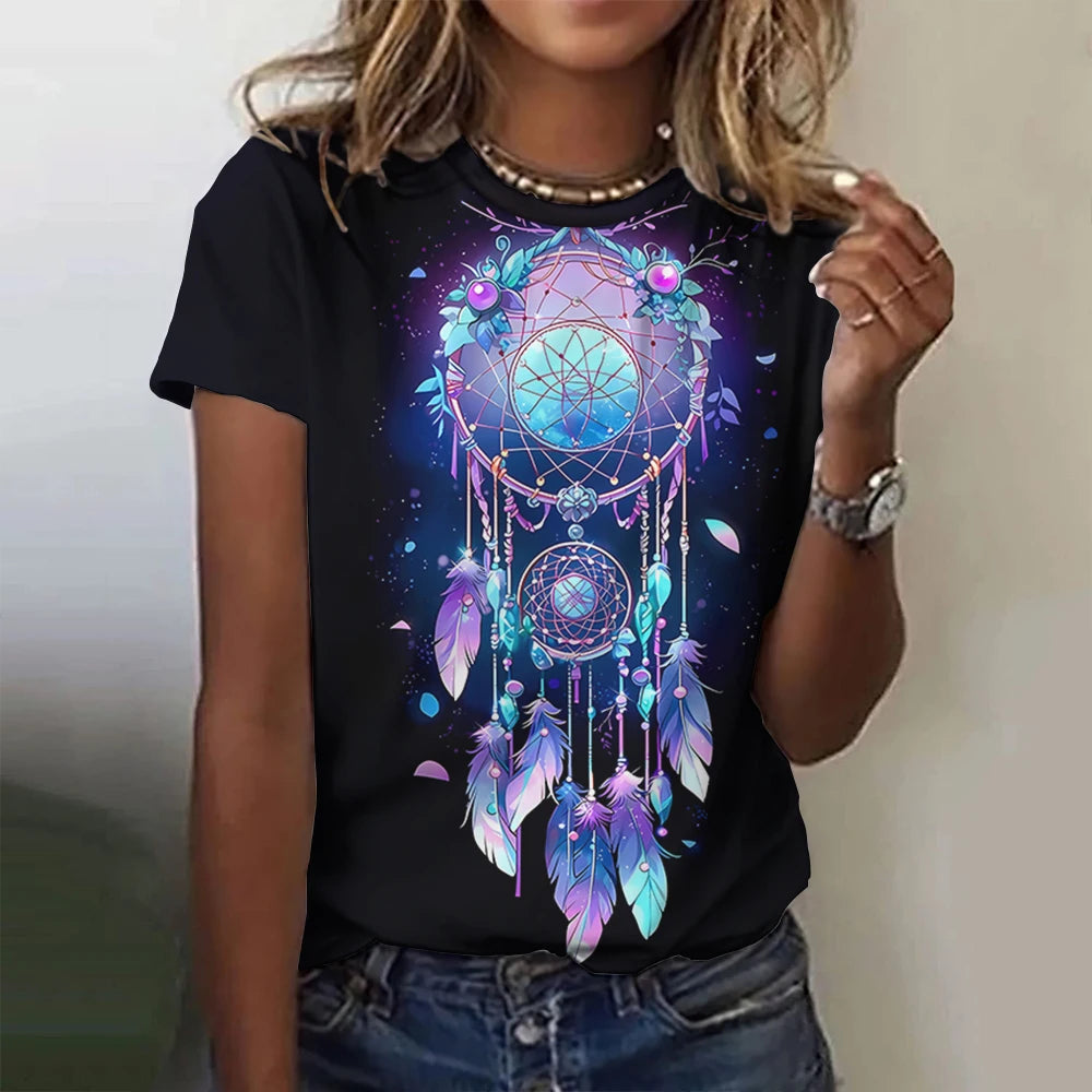 T-shirt Summer hippie 3D