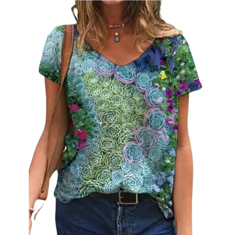 T-Shirt Femme Bohème Chic