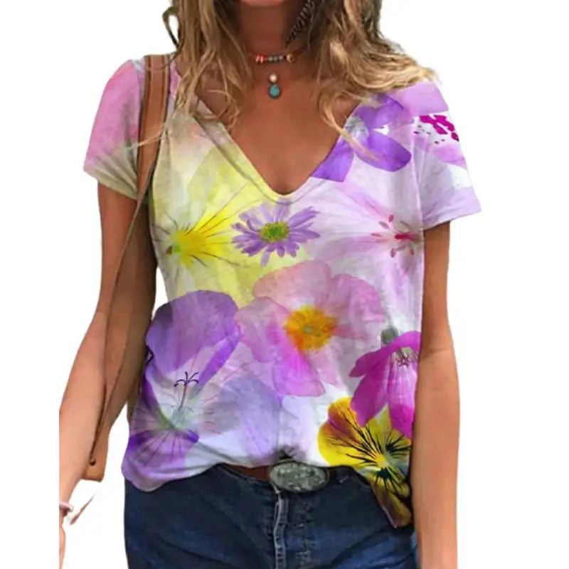 T-Shirt Femme Bohème Chic