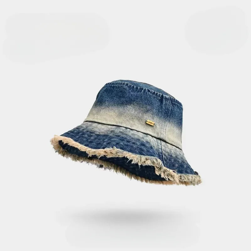 Bob en Jean Délavé – Style Rétro Unisexe