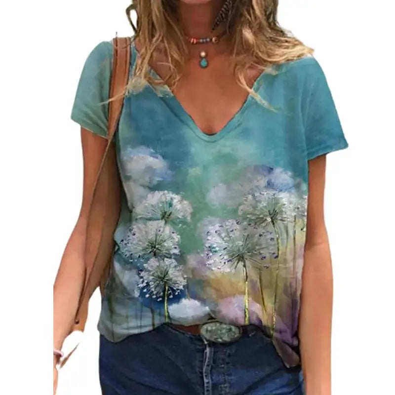 T-Shirt Femme Bohème Chic