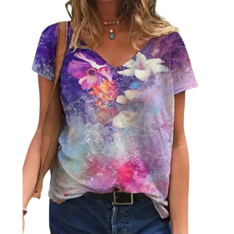 T-Shirt Femme Bohème Chic
