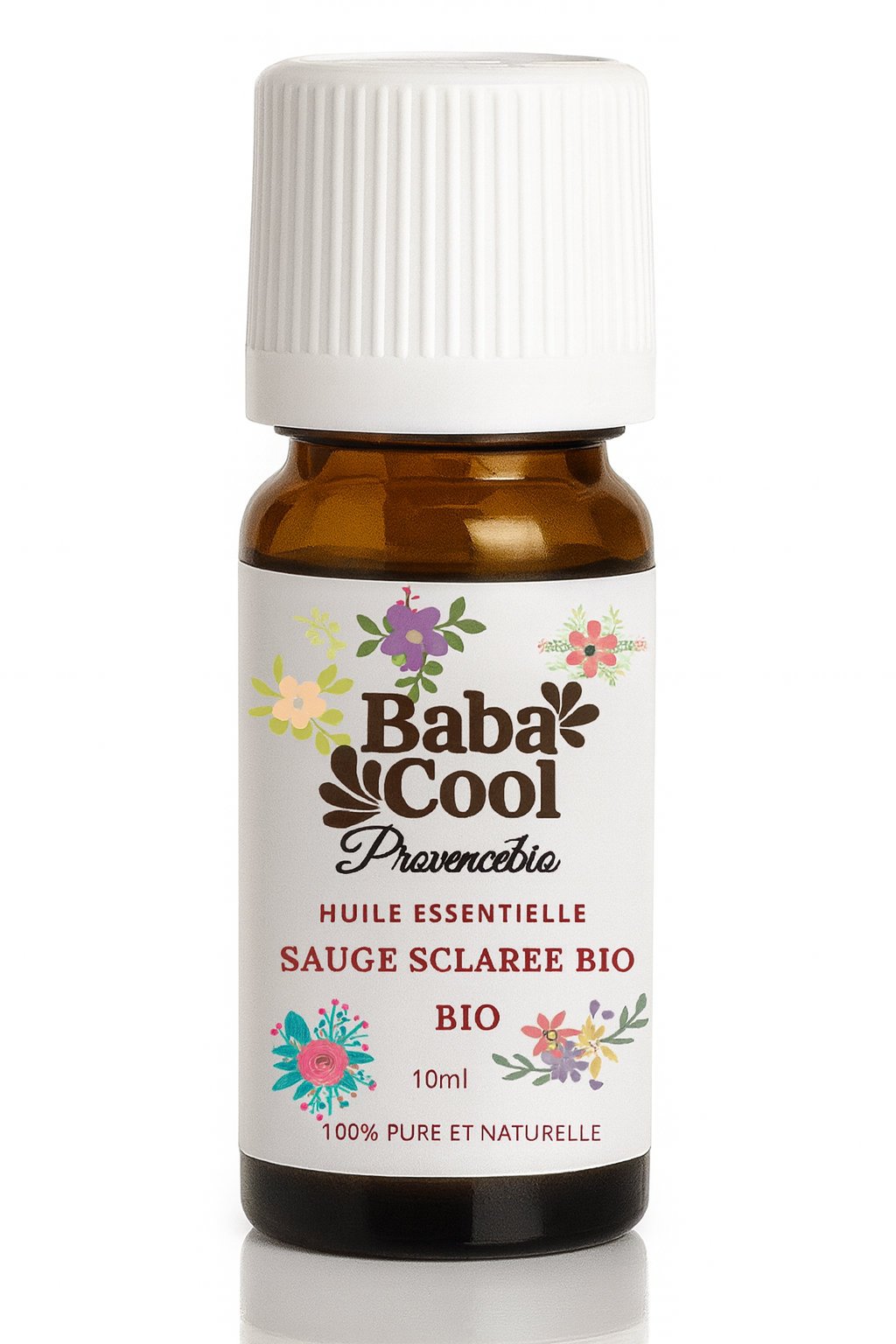 SAUGE SCLAREE BIO - Équilibre, sérénité et clarté - Huile essentielle - 10ml