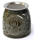Brûleur d’Huile en Pierre – Bouddha Serein – 10 cm