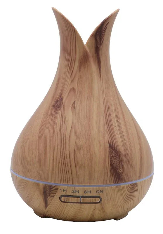 Diffuseur d’Huiles Essentielles – Vase Bois XL 400 mL