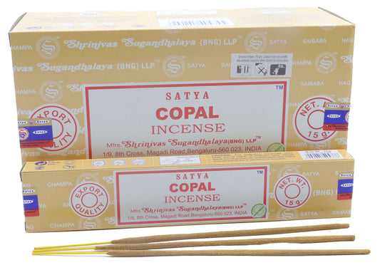 Encens Satya "COPAL" 15g – Purification sacrée et élévation spirituelle
