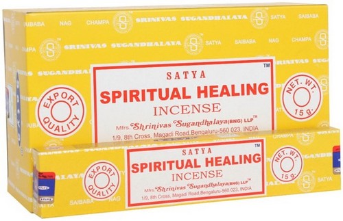 Encens Satya "GUERISON SPIRITUELLE" – Élevez vos vibrations, apaisez votre âme