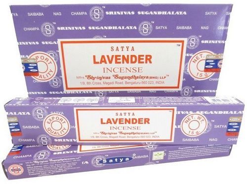 Encens Satya "LAVANDE" – Le parfum du calme et de la sérénité
