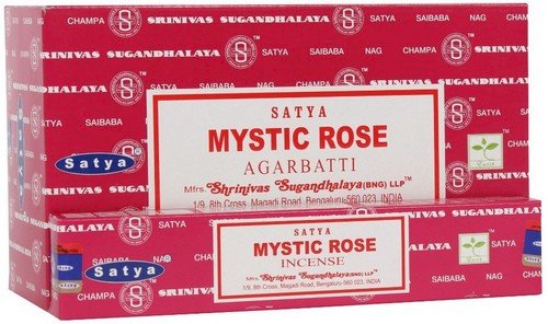 Encens Satya "ROSE MYSTIQUE" – Laissez-vous envoûter par la magie florale
