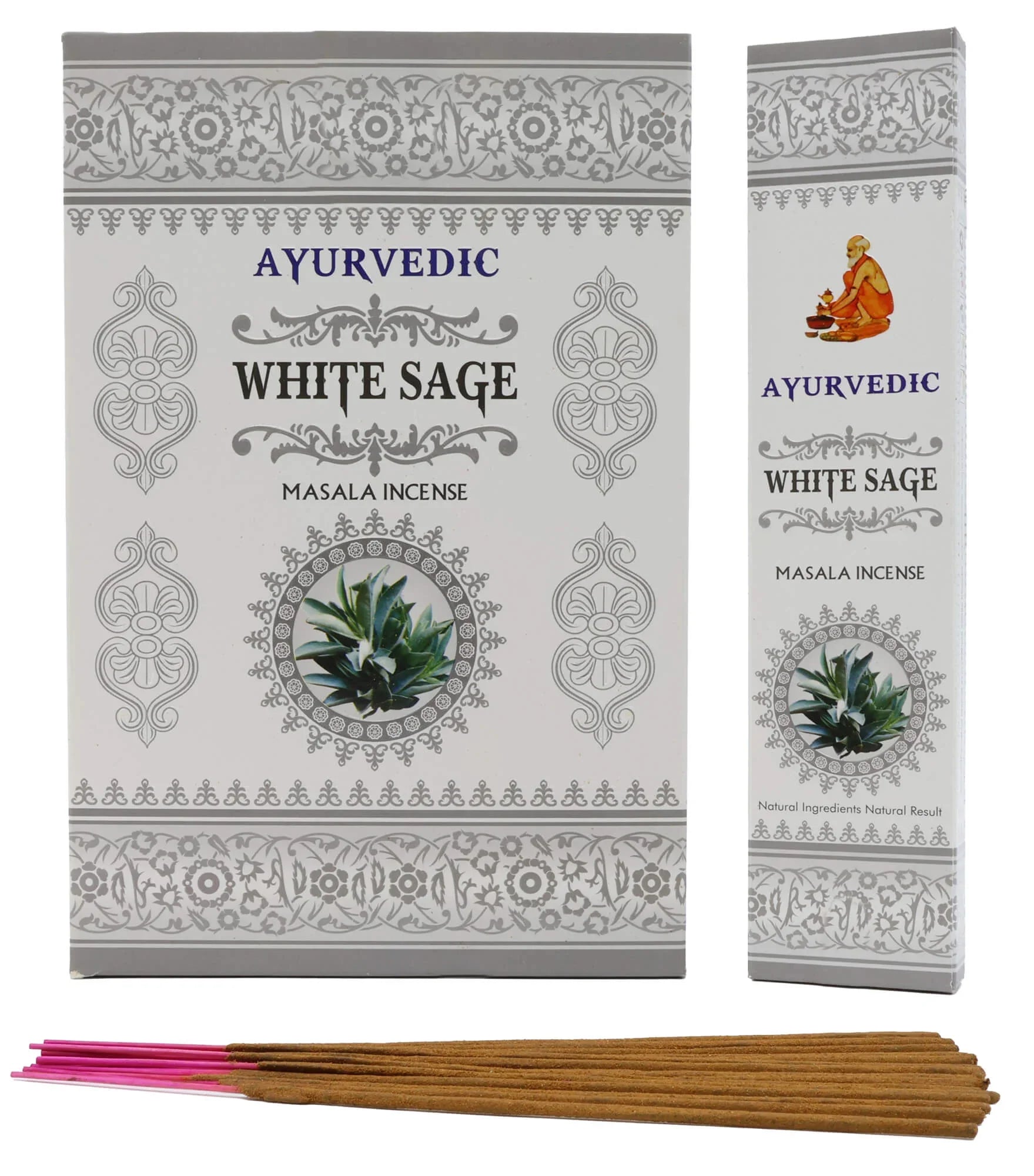 Encens Sauge Blanche Ayurvedic  – 15g - White Sage