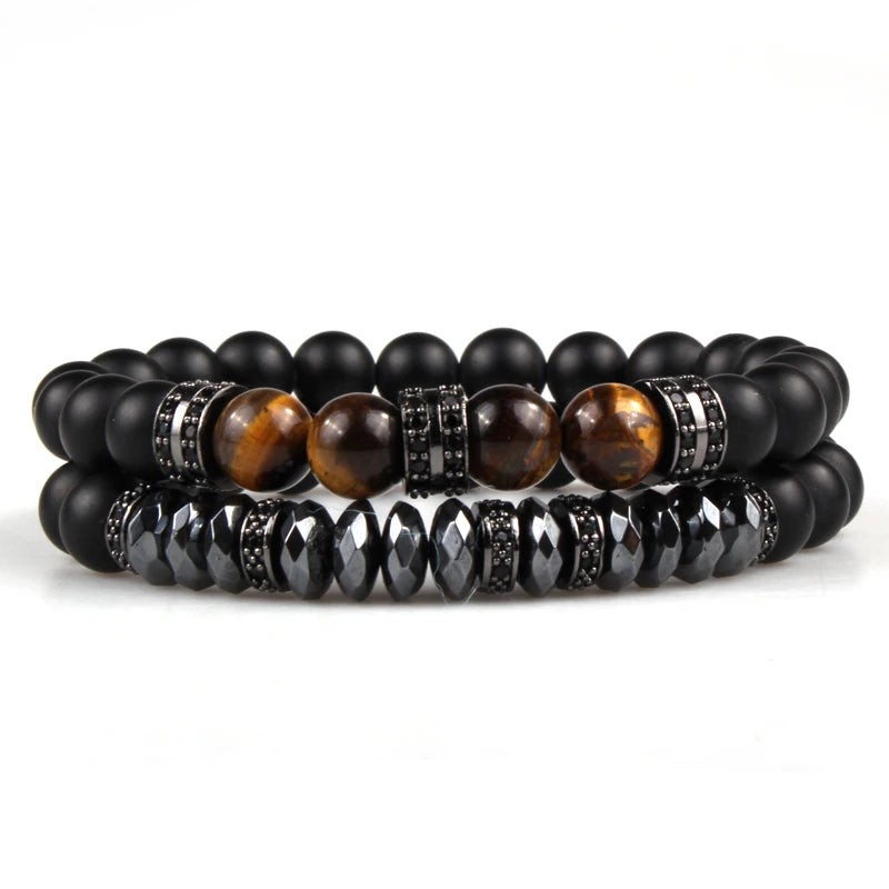 Bracelet Homme Pierre Œil de Tigre