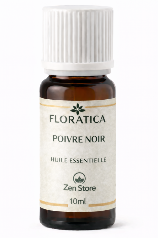 POIVRE NOIR - Piper Nigrum - Huile essentielle  - 10ml