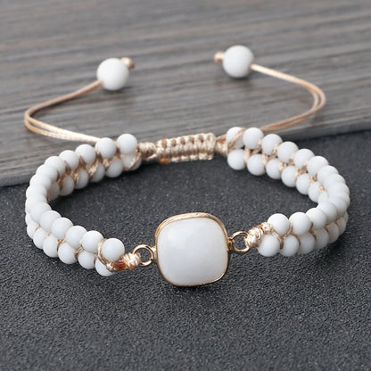 Bracelet hippie Howlite
