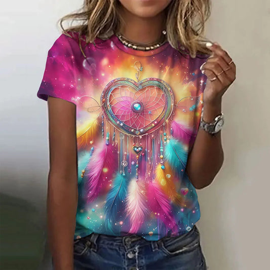 T-shirt Summer hippie 3D