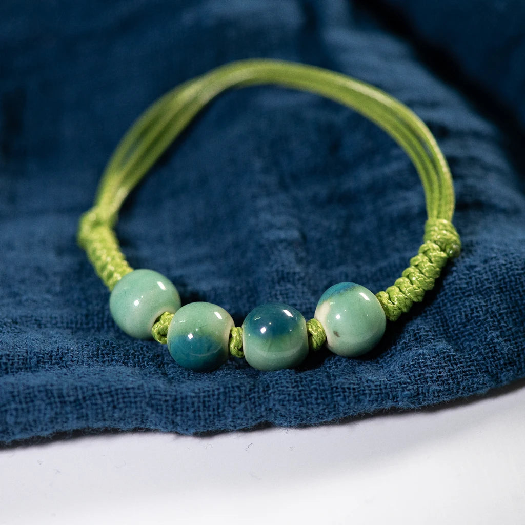 Bracelet Céramique Coloré Vintage