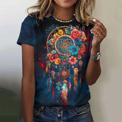 T-shirt Summer hippie 3D