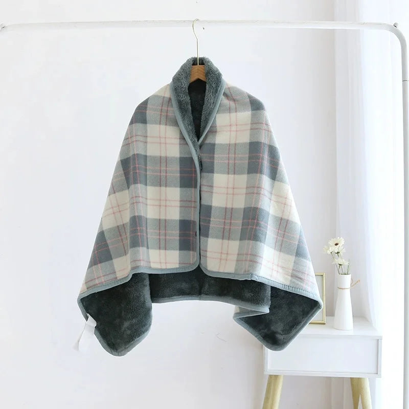 Plaid Cocooning à Boutons – Douceur et Confort au Quotidien