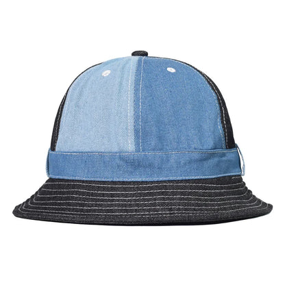 Bob Patchwork en Jean Délavé – Style Urbain Unisexe