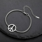 Bracelet / Chevillère Dawapara – Peace and Love