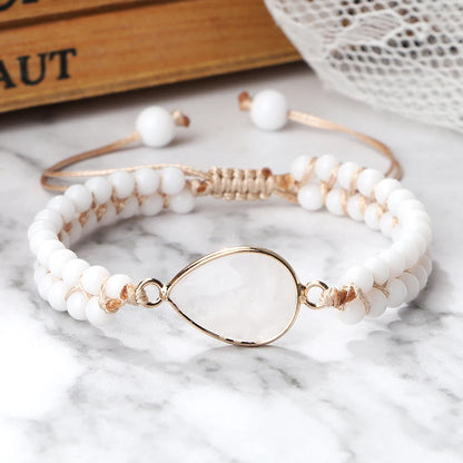 Bracelet hippie Howlite
