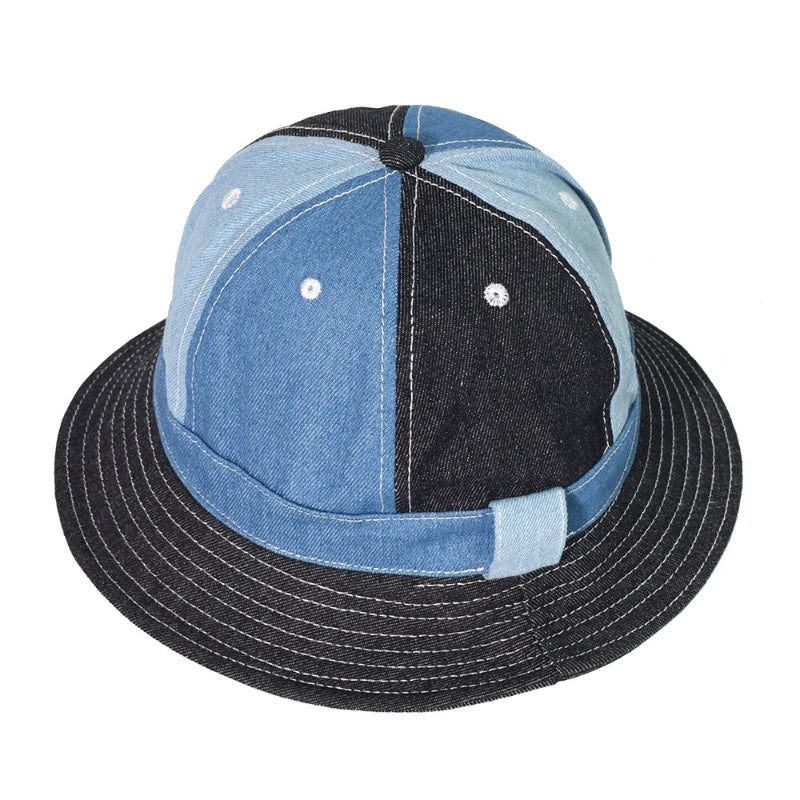 Bob Patchwork en Jean Délavé – Style Urbain Unisexe