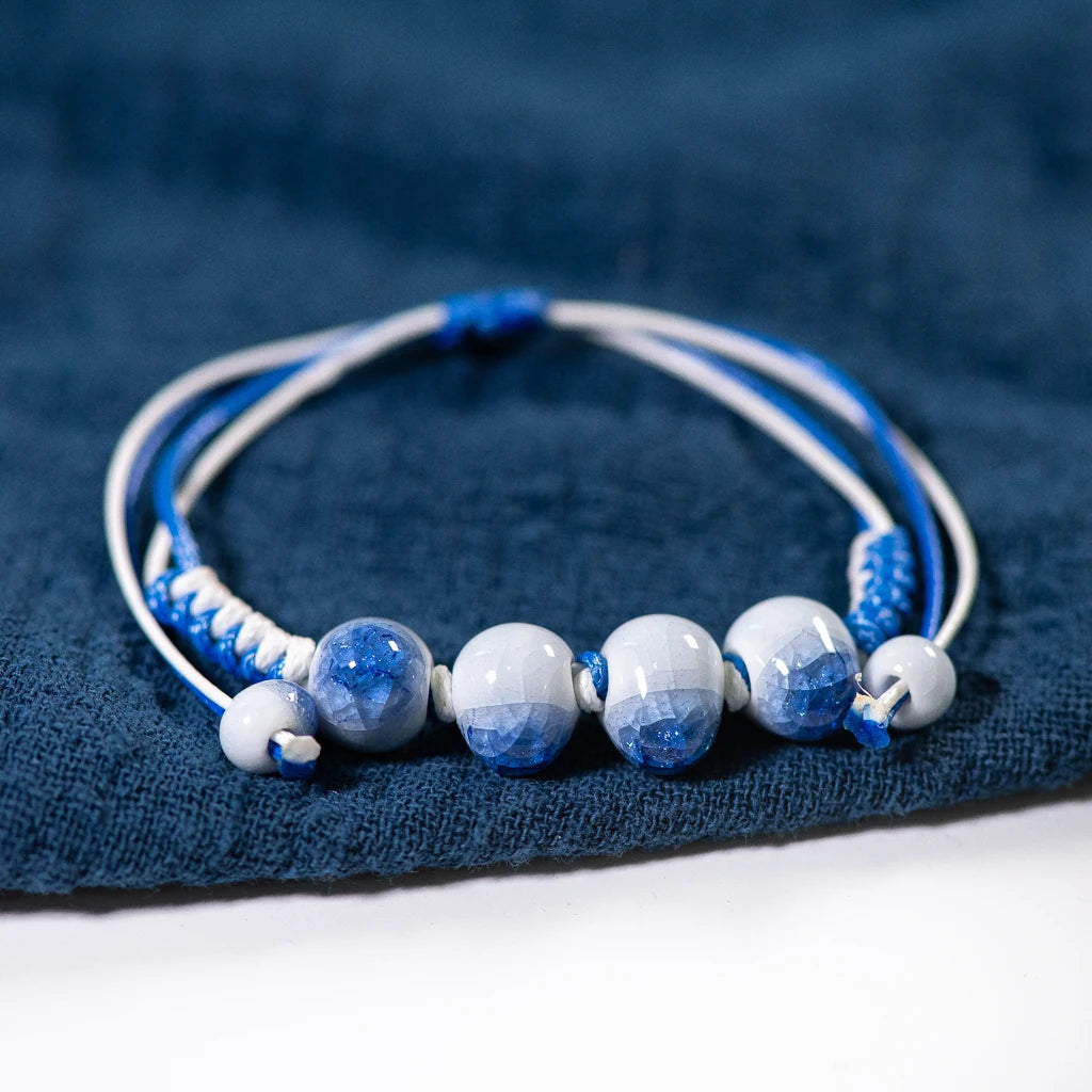 Bracelet Céramique Coloré Vintage