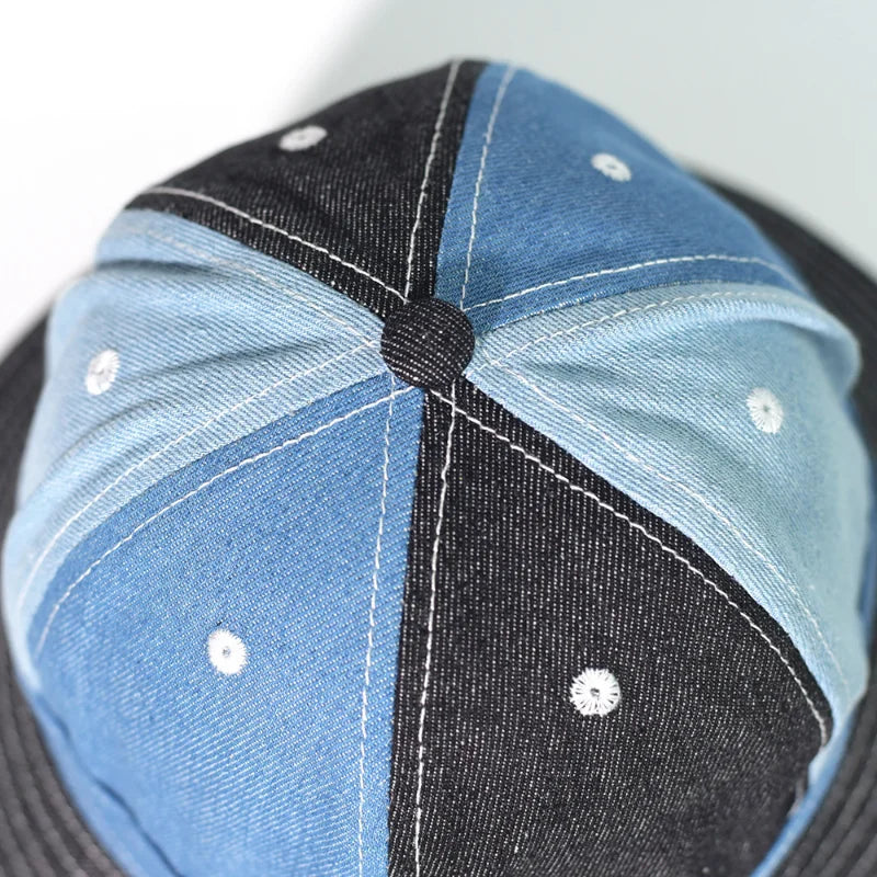 Bob Patchwork en Jean Délavé – Style Urbain Unisexe