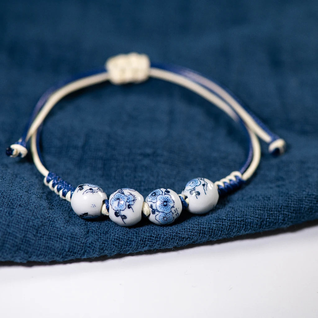 Bracelet Céramique Coloré Vintage