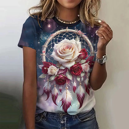 T-shirt Summer hippie 3D