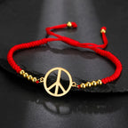 Bracelet / Chevillère Dawapara – Peace and Love