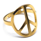 Bague Peace & Love, Symbole de Paix