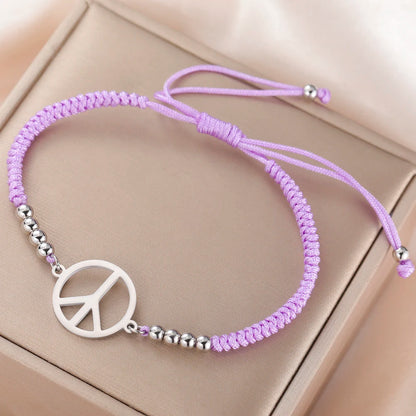 Bracelet / Chevillère Dawapara – Peace and Love
