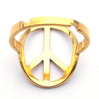 Bague Peace & Love, Symbole de Paix