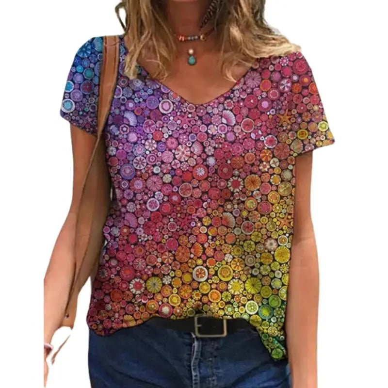 T-Shirt Femme Bohème Chic