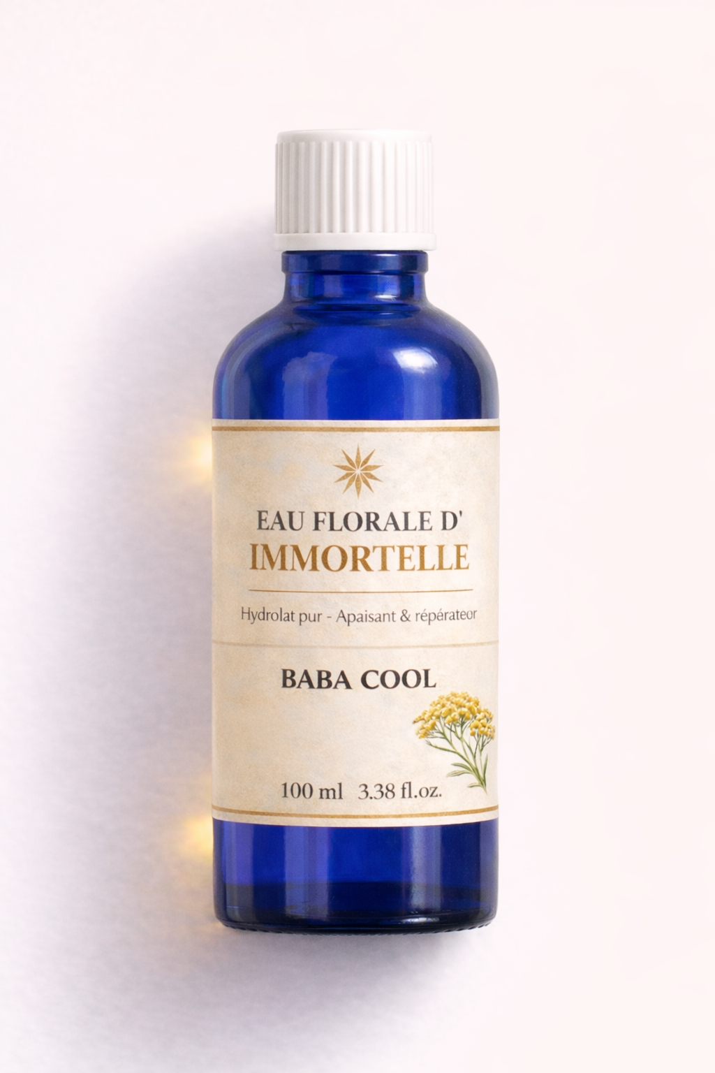 Eau Florale d’Immortelle Bio – Régénération & Éclat Naturel